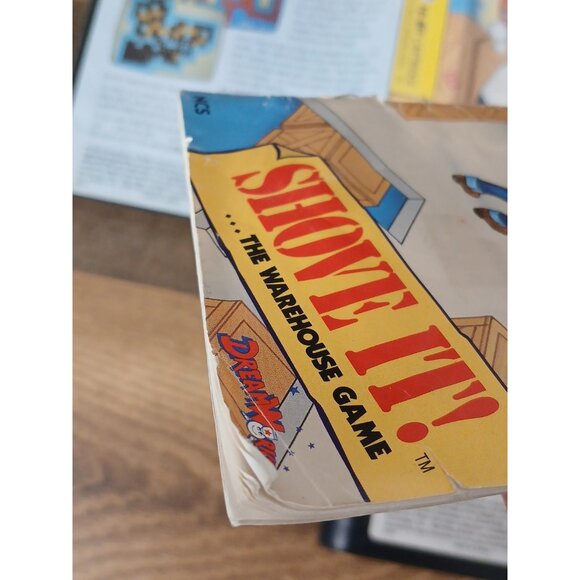 Shove It ...The Warehouse Game (Sega Genesis, 1990) Complete CIB - Tested - Picture 4 of 7